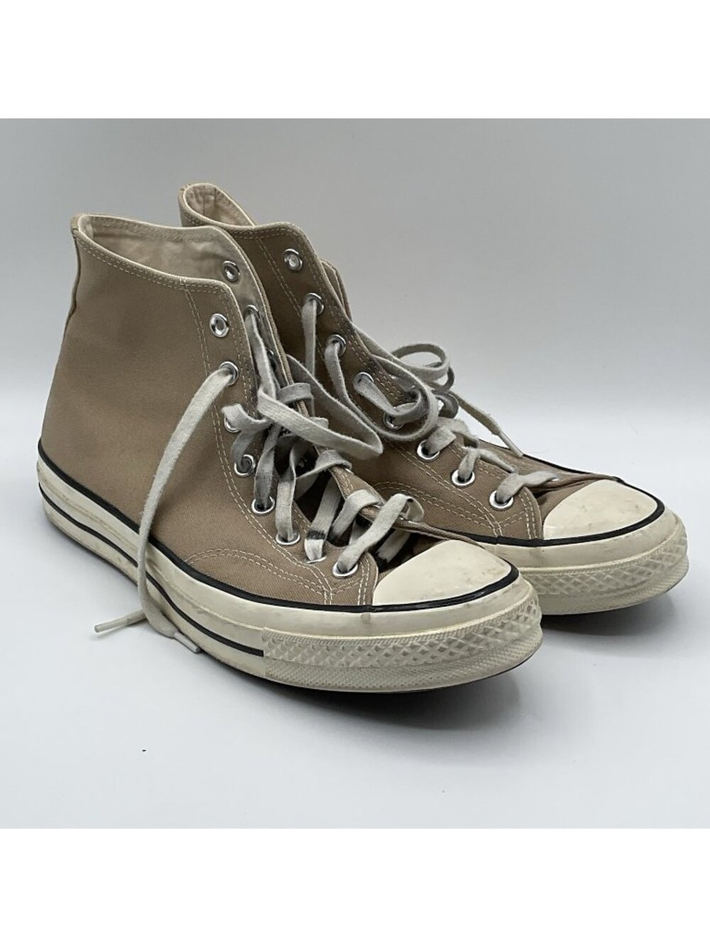 Converse Chuck 70 High Nomad Khaki 168504C Men’s 10 Women’s 12 Tan Sneakers